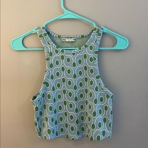 ZARA cropped tank top